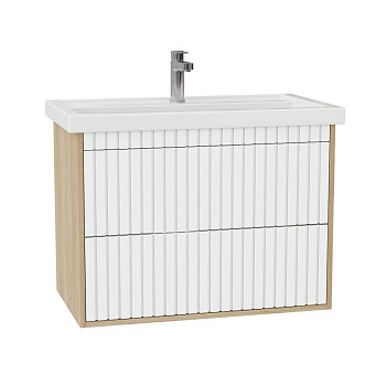 Тумба Onika Дайлер 80 подвесная графит/дуб сонома (ум. Фостер 80) Тумба Onika Дайлер 80 подвесная графит/дуб сонома (ум. Фостер 80)