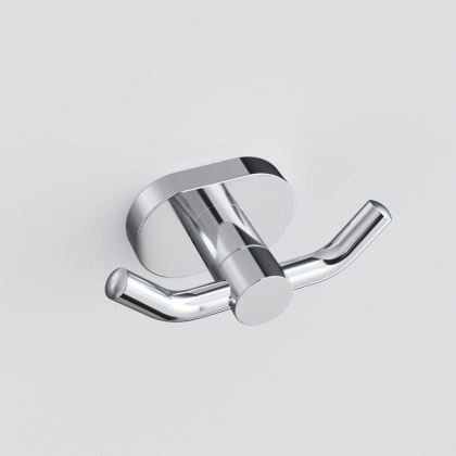 A7435600 Sense L, Двойной крючок для полотенец, хром