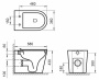 Чаша приставного унитаза BelBagno FLAY-R BB1003CBR Чаша приставного унитаза BelBagno FLAY-R BB1003CBR