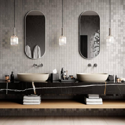 Раковина PLAZA накладная 60, песочный матовый PLR.wb.60\SAN