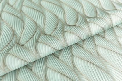 Обои виниловые Трессаж мотив, зеленый Обои виниловые Трессаж мотив, зеленый