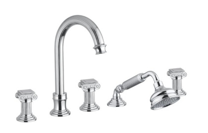 Душевой гарнитур OLIMP-BVD-01-O Исполнение: Хром, Ручки: Металл  Душевой гарнитур OLIMP-BVD-01-O Исполнение: Хром, Ручки: Металл