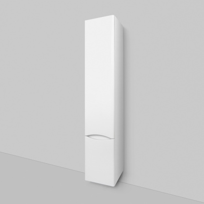 M80CHL0356WG Like, шкаф-колонна, подвесной, левый, 35 см, двери, Белый, глянец, шт