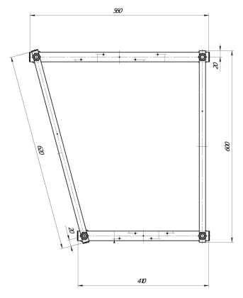 Комплект ножек для ванны "Convey" Комплект ножек для ванны "Convey"