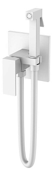 Смеситель гигиенический Qubic Matt White Смеситель гигиенический Qubic Matt White