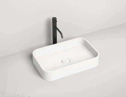 Раковина Salini CALLISTA 104 1101104GRF S-Sense покраска по RAL полностью, накладная, глянцевая