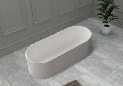 Ванна из литьевого мрамора Abber Stein 170х75 AS9607