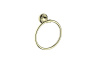 Полотенцедержатель кольцо AQUATEK, полир. золото AQ4512PG КЛАССИК