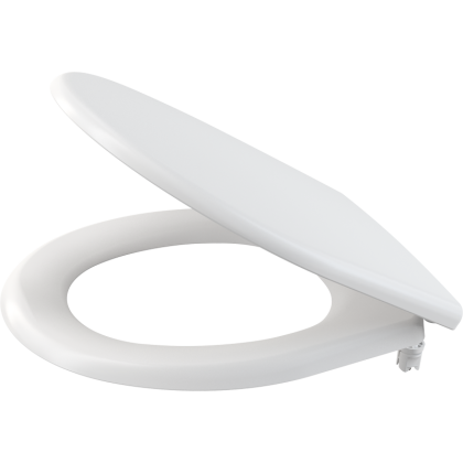 Сиденье для унитаза Дюропласт, 5,7х37,5х46,2 см, белое, A601 AlcaPlast