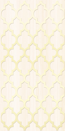 Декор Buhara бежевый 25х50