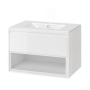 Тумба под раковину EXCELLENT Tuto 70 см (белый/белый), 1 ящик Тумба под раковину EXCELLENT Tuto 70 см (белый/белый), 1 ящик
