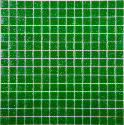 Мозаика AC01 стекло т.зеленый (бумага) (20*20*4) 327*327