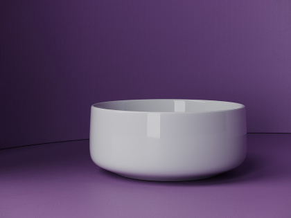 Умывальник чаша накладная круглая Element 355*355*150мм Умывальник чаша накладная круглая Element 355*355*150мм