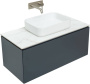 Тумба под раковину Allen Brau Infinity 100 1.21004.AM антрацит матовый Тумба под раковину Allen Brau Infinity 100 1.21004.AM антрацит матовый