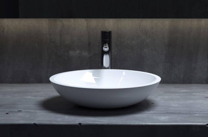 Раковина Salini CALLISTA 105 1101205SMRF S-Stone покраска по RAL полностью, накладная, матовая