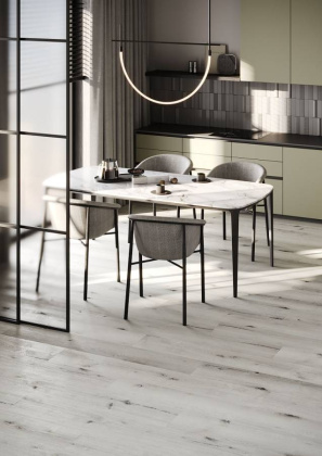 Кварцевый ламинат Fargo Comfort XXL Дуб Снежный, DL1601