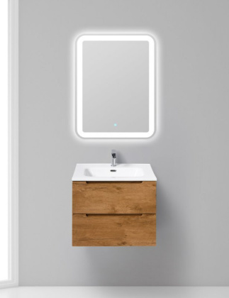 Тумба с раковиной подвесная BelBagno ETNA39-60 Bianco Lucido, раковина белая