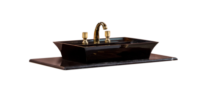 Столешница мрамор 101см Black Toros под LV-6 чашу Столешница мрамор 101см Black Toros под LV-6 чашу