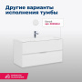 Тумба под раковину Aquanet Алвита 100 серый антрацит Тумба под раковину Aquanet Алвита 100 серый антрацит