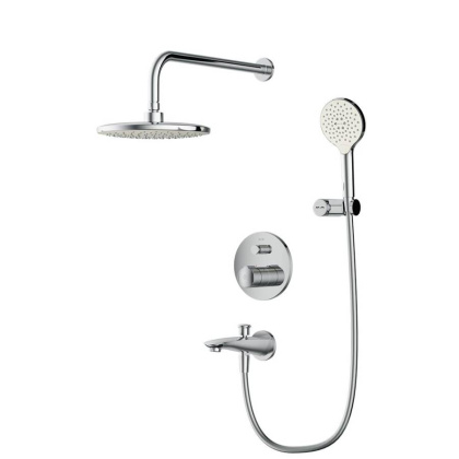 FP85A10020 X-Joy TouchReel, набор: Нажимной Смеситель д/в/душа, верхний душ 220 мм, держатель д/верхн.ду