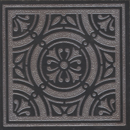 Вставка Тьеполо 2 матовый обрезной 9,6x9,6x0,9