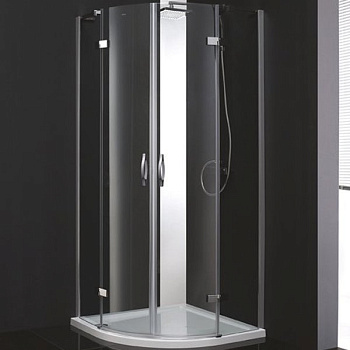 BERGAMO-W-R-2-100-ARCO-C-Cr-IV Душевой уголок