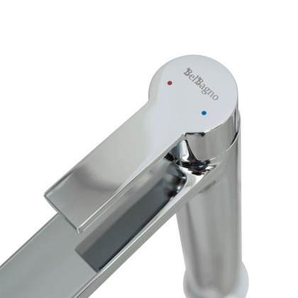 AURORA Смеситель для накладной раковины без донного клапана, хром AURORA-LMC-CRM-W0