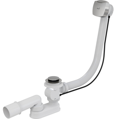 Сифон для ванны автомат комплект, хром Сифон для ванны автомат комплект, хром
