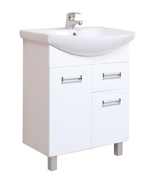 Тумба Onika Балтика 60 напольная, белая, с ящиком (ум. Балтика 60) Тумба Onika Балтика 60 напольная, белая, с ящиком (ум. Балтика 60)