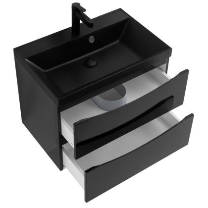 Тумба с раковиной подвесная BelBagno MARINO 60 Bianco Lucido, раковина белая