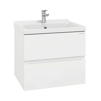 Тумба Onika Эвада 60 подвесная, белая (ум. Миранда 60)