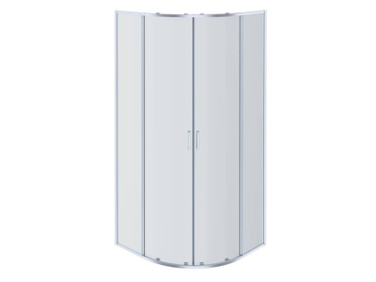 AQ NAA 2142-80 Душевой уголок 1/4 круга, двери раздвижные 800x800x2000, профиль хром, стекло прозрачное AQ NAA 2142-80 Душевой уголок 1/4 круга, двери раздвижные 800x800x2000, профиль хром, стекло прозрачное