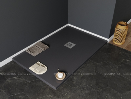 Душевой поддон Aquanet Pleasure 120х90 черный