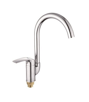 Смеситель для кухни латунь, хром S5553