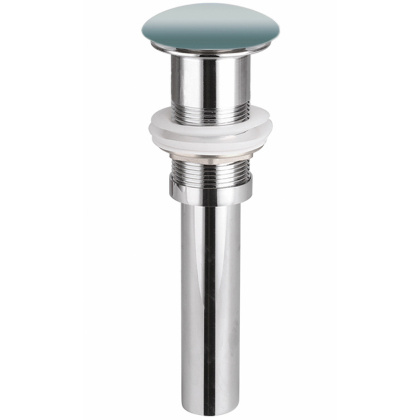 Донный клапан без перелива с керамической накладкой с системой "Click-Clack" Донный клапан без перелива с керамической накладкой с системой "Click-Clack"