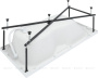 Каркас сварной для акриловой ванны Aquanet Polo 170x80 Каркас сварной для акриловой ванны Aquanet Polo 170x80
