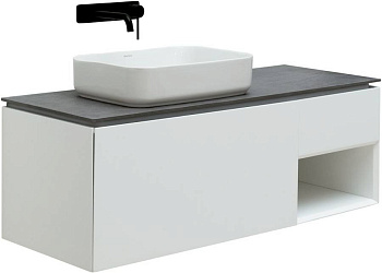 Тумба под раковину Allen Brau Infinity 120 1.21006.WM L белый матовый Тумба под раковину Allen Brau Infinity 120 1.21006.WM L белый матовый