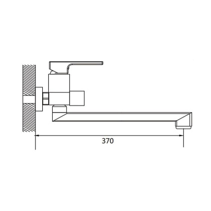 Смеситель для ванны Shevanik S96 S9622