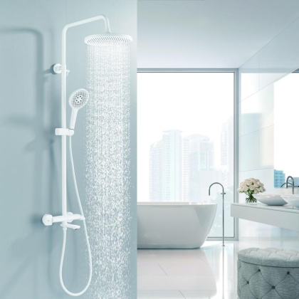 Душевая стойка с термостатом ROSE R39C R3936C