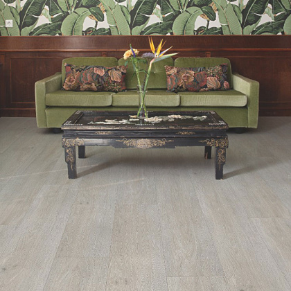 Виниловый ламинат Quick Step LIVYN Balance Glue Plus BAGP 40052 Дуб Шёлковый Светлый