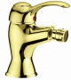 LIRA-C-BS1-03 Смеситель на биде с донным клапаном, золото