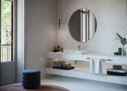 Керамогранит Persian White Satin 60х120 Керамогранит Persian White Satin 60х120