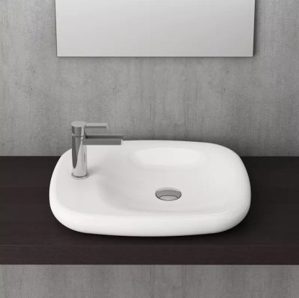 Раковина Fenice, 45 см, с 1 отв. для смесителя, белый, арт.1164-001-0126, шт