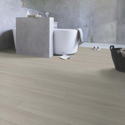 Виниловый ламинат Quick Step SPC Atmosphere ASPC 20246 Дуб Светло-серый