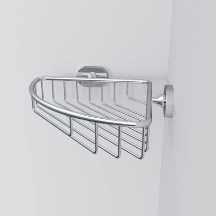 A7434800 Sense L, Корзина для душа угловая, хром