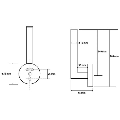 Держатель запасного рулона