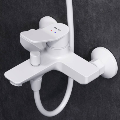 F43885A14 X-Joy набор 2в1: см-ль д/ванны/душа, верхний душ d 220 мм, ручн.душ 110 мм, 1 ф-ция, душев