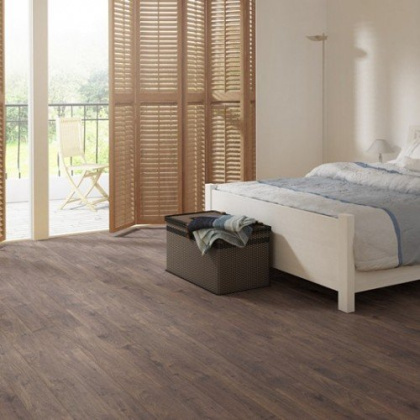Ламинат Quick-step Rustic RIC1430 Дуб белый затемненный (8мм/32кл/1,777м2) 1200*123,4, м2