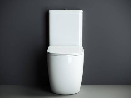 Напольная пристенная чаша унитаза MIA Rimless