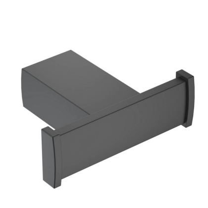 Крючок двойной Timo Torne 43012/03 черный матовый